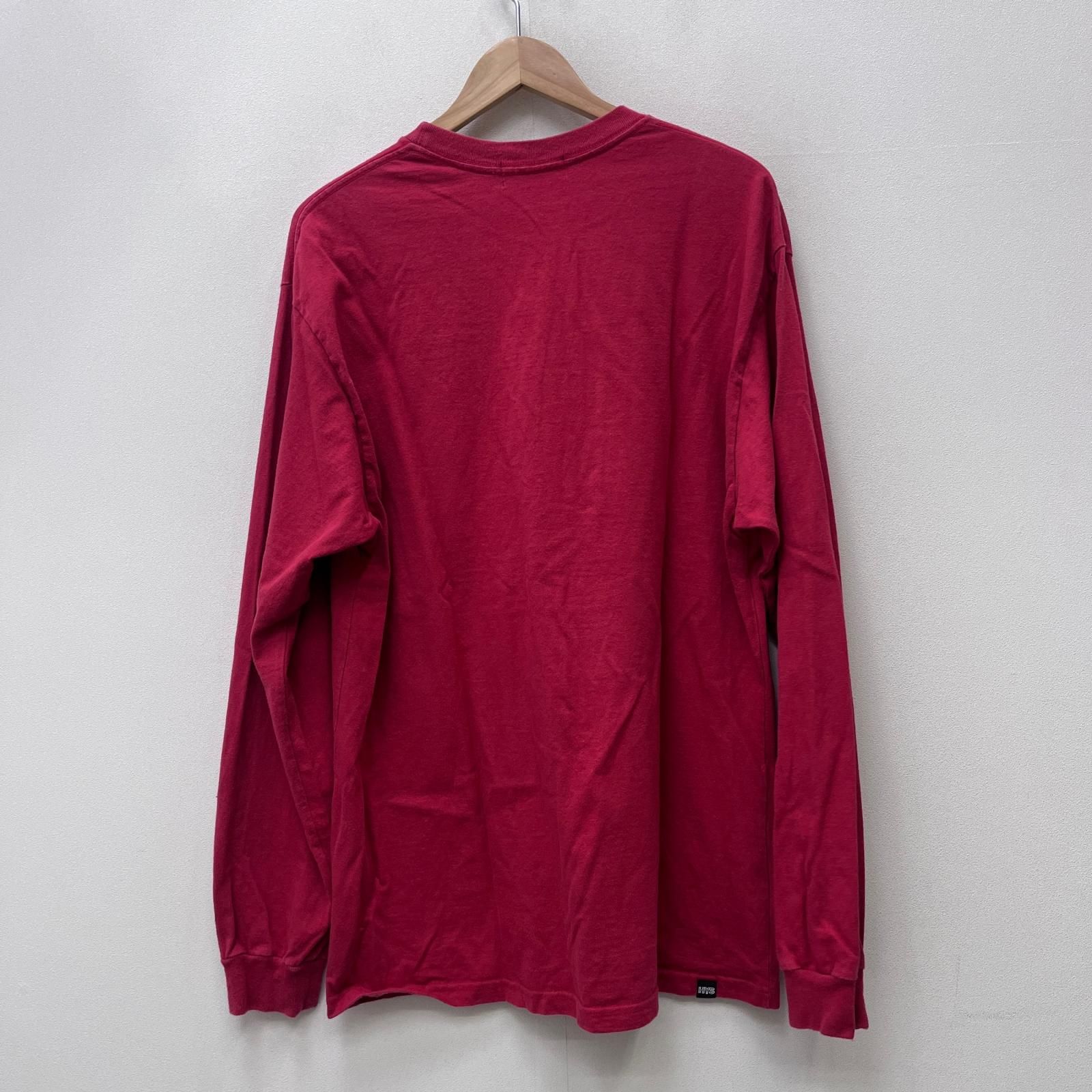 【加古川店】 中古 HYSTERIC GLAMOUR | ヒステリックグラマー 長袖Ｔシャツ DIET DOPE 02251CL02 レッド サイズ：L 【104】