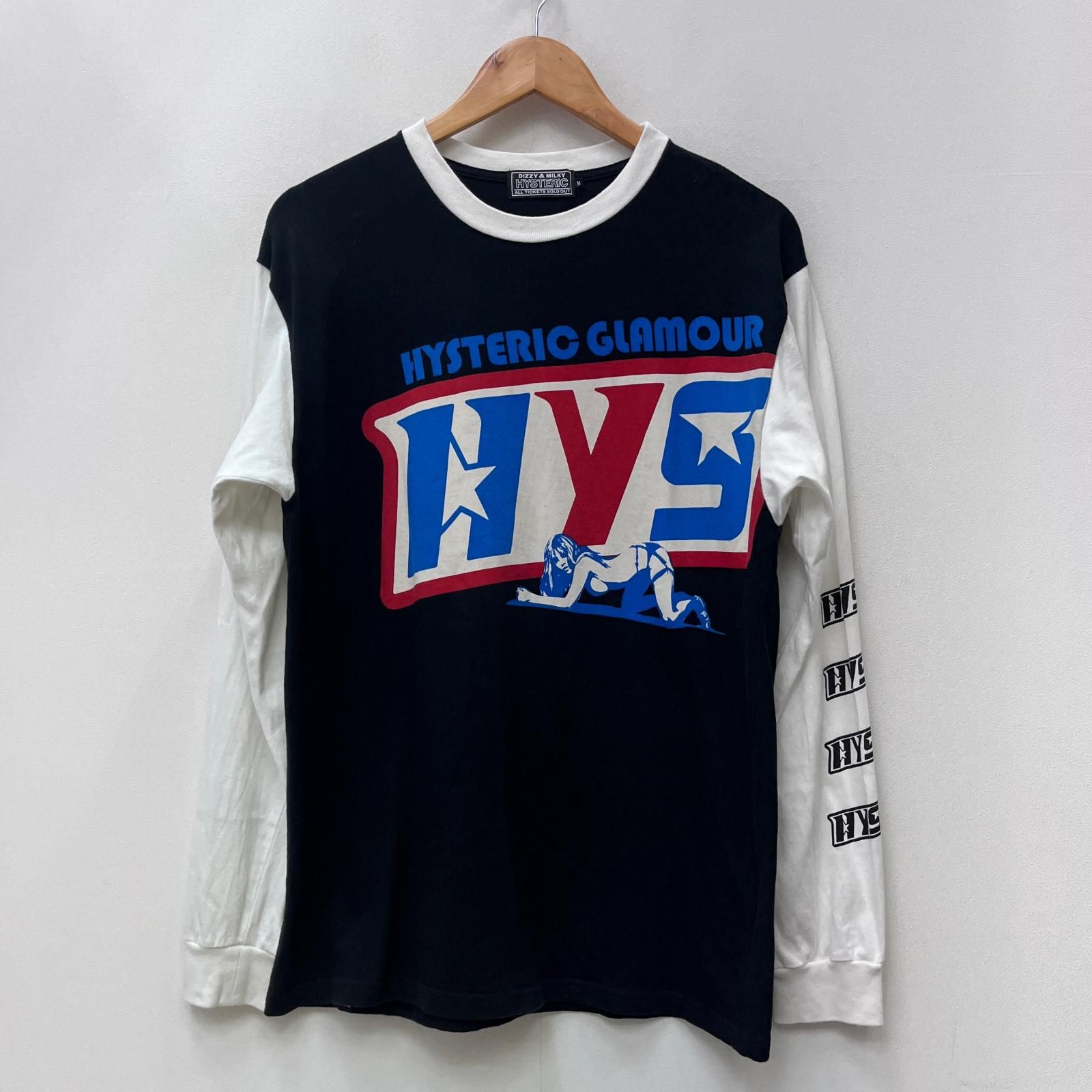 【加古川店】 中古 HYSTERIC GLAMOUR | ヒステリックグラマー 長袖Ｔシャツ DART TRACK 02261CL06 サイズ：M 【104】
