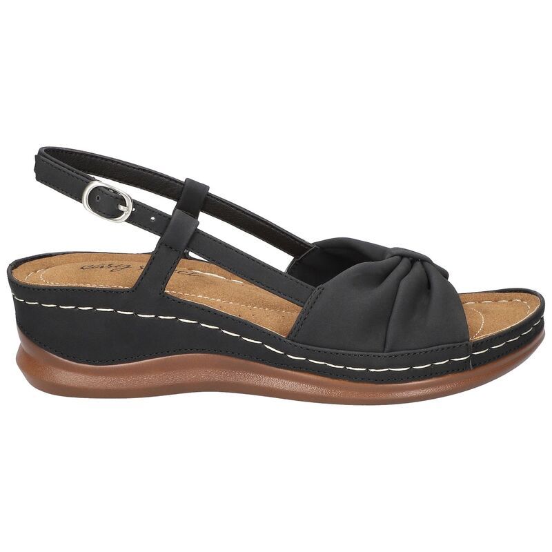イージーストリート レディース シューズ サンダル Easy Street Jupiter Womenslingback Comfort Sandals Natural