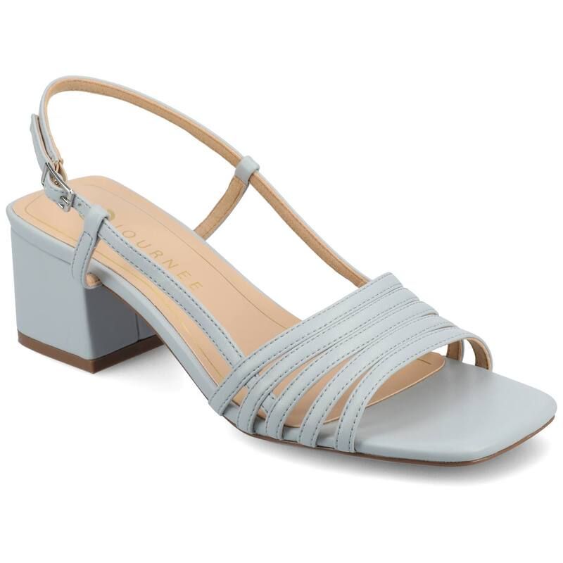 ジャーニー レディース シューズ サンダル Journee Shayana Womens Tru Comfort Foam Sandals Blue ブルー