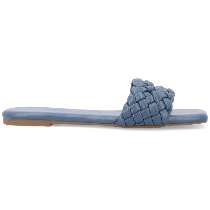 ジュルネ コレクション レディース シューズ サンダル Journee Collection Sawyerr Womens Braided Slide Sandals Pink ピンク