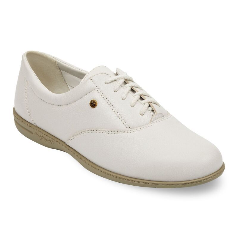 イージースピリット レディース シューズ スニーカー オックスフォード レザー Easy Spirit Motion Womens Leather Oxford Sneakers White ホワイト
