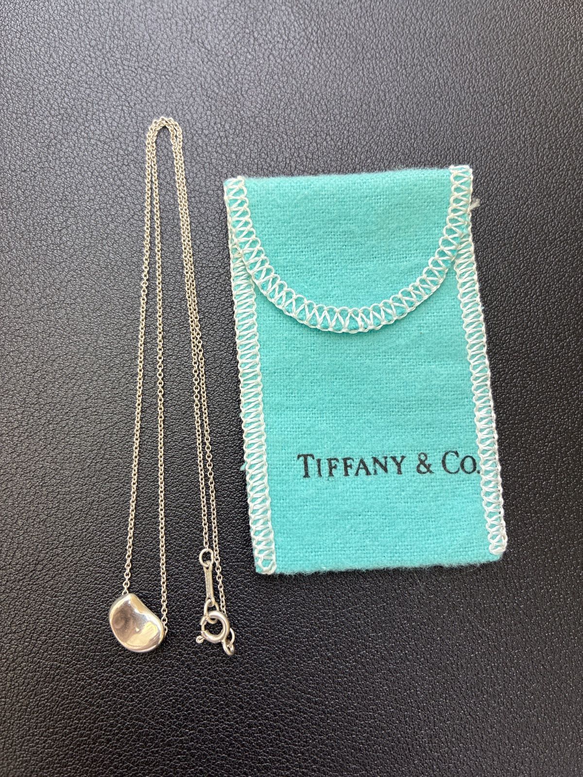K2-234】TIFFANY & Co. ティファニー ミニビーンズ ネックレス SV925