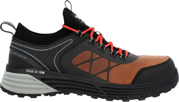 ジョージアブーツ メンズ シューズ スニーカー Georgia Boots Mens DuraBlend Sport Lowaterproof Work Shoes BrownRed レッド