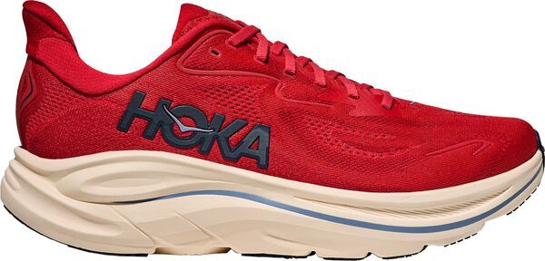 ホカオネオネ メンズ シューズ スニーカー HOKA Mens Clifton 10 Running Shoes VermillionVarsity Navy ネイビー