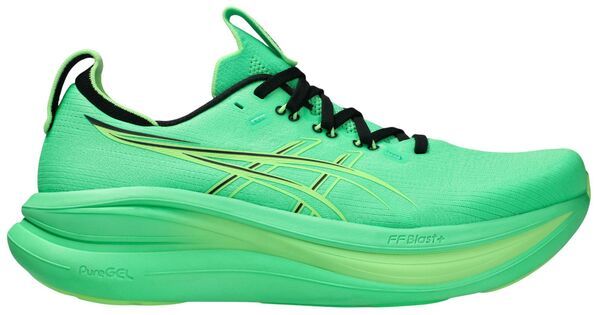 アシックス メンズ シューズ スニーカー ASICS Mens GELNIMBUS 28 Running Shoes Vital GreenIlluminate Green グリーン