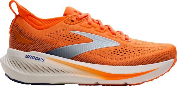 ブルックス メンズ シューズ スニーカー Brooks Mens Glycerin 23 Running Shoeshocking OrangeBlueWhite ホワイト