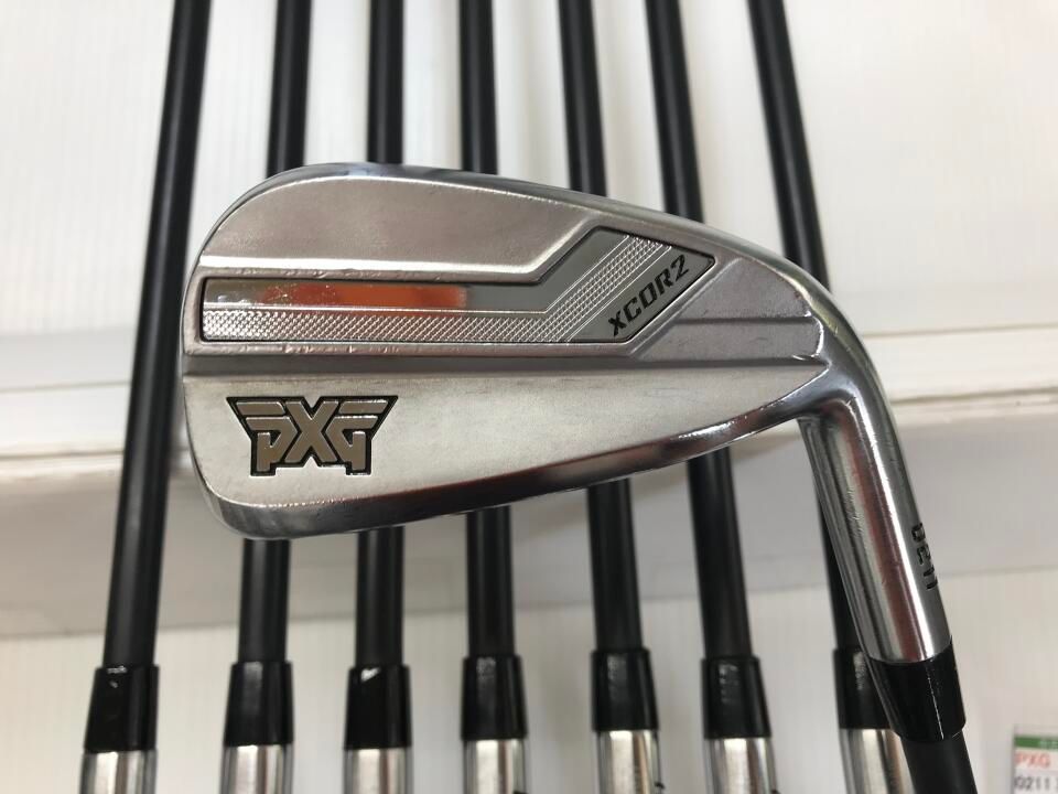 パーソンズエクストリームゴルフ　0211 XCOR2 クローム　Diamana i70 for PXG　Sフレックス　アイアンセット　中古【最短即日発送】