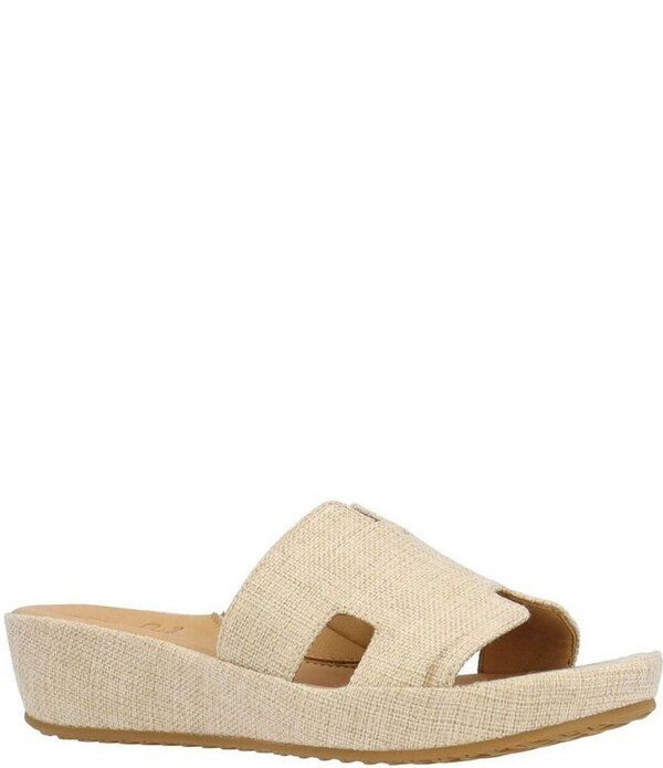 ラモールドピード レディース シューズ サンダル リネン LAmour Des Pieds Catiana Linen Slide Sandals Natural