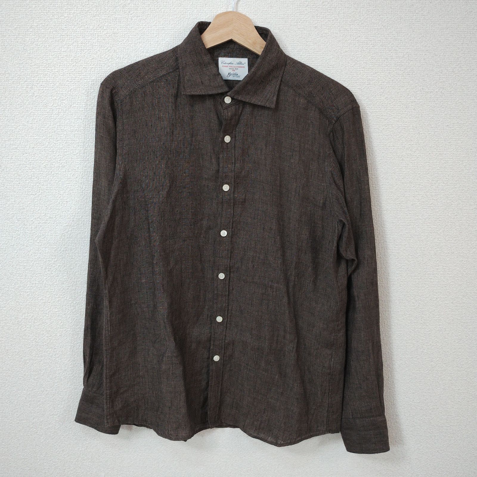Brillaperillgusto リネンシャツ