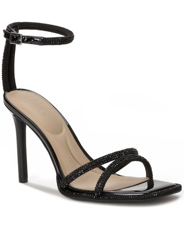 アイエヌシー インターナショナル コンセプト レディース シューズ サンダル INC International Concepts Womens Tahara Evening Sandals Blac