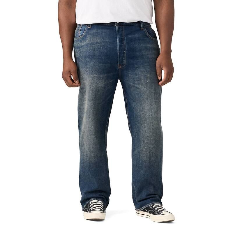 リーバイス レディース ボトムス デニムパンツ トール ジーンズ Big Tallevis 501 Original ShrinkToFit Jeans 3pm In Columbus
