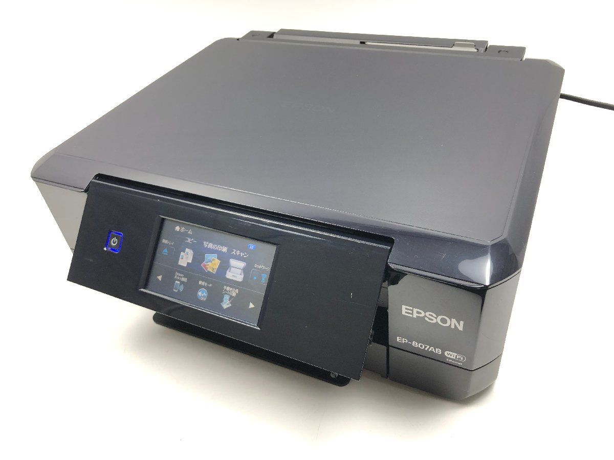 EPSON EP-807AB カラリオ複合機 A4 スマホ対応 - メルカリ