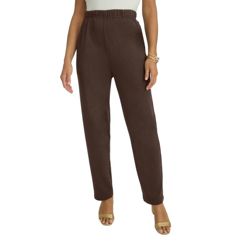ジェシカロンドン レディース ボトムス カジュアルパンツ ストレート プラスサイズ Jessica London Womens Plusize Soft Ease Straight Leg Pant