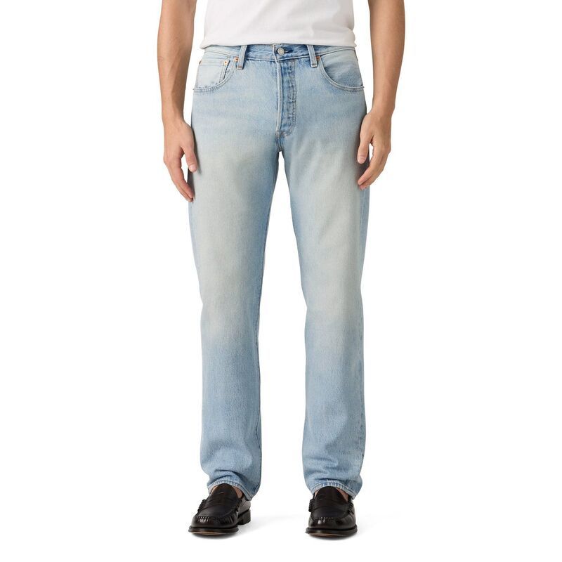 リーバイス レディース ボトムス デニムパンツ リラックスフィット ジーンズ Mens Levis 501 Relaxed Fit Jeansee Through