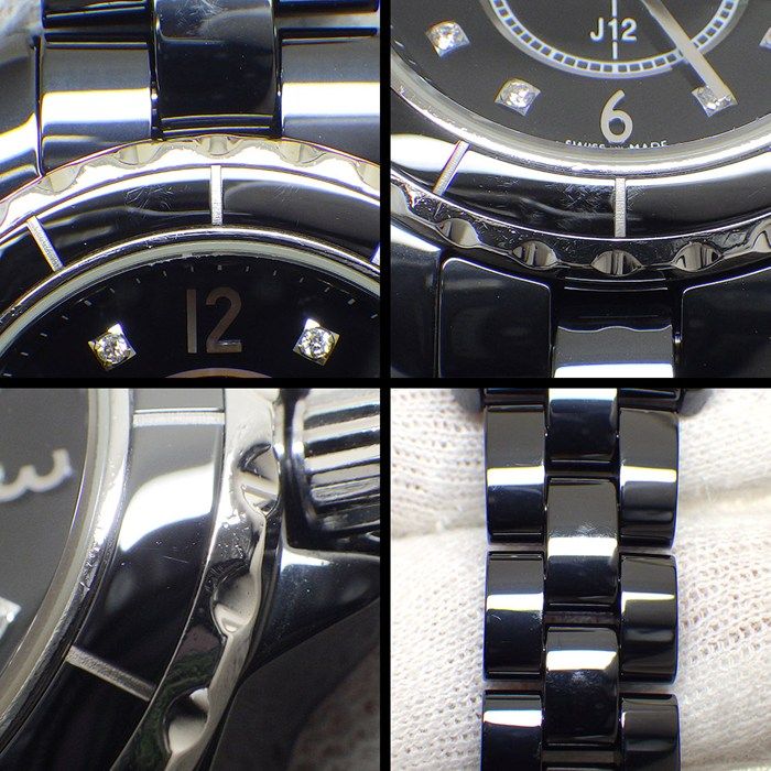 シャネル CHANEL 腕時計 J12 H2569 8ポイント ダイヤインデックス