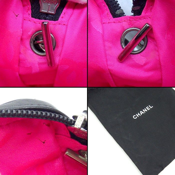 シャネル CHANEL ショルダーバッグ カンボライン アクセサリーポーチ