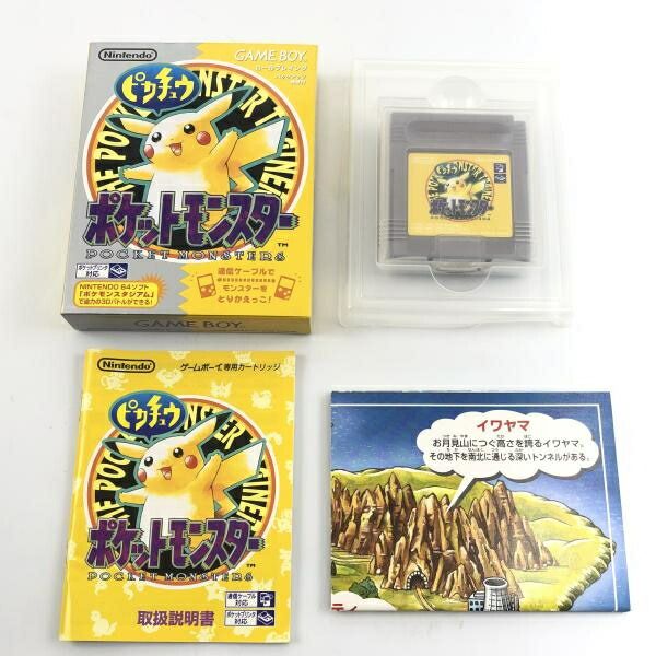 ポケットモンスターピカチュウ　ゲームボーイ　ソフト 中古】任天堂 ポケットモンスター ピカチュウ ゲームボーイソフト