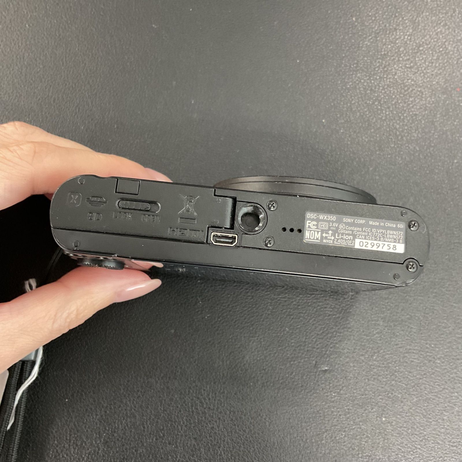 FA1985 SONY ソニー Cyber-shot DSC-WX350 デジカメ Wi-Fi デジタル 