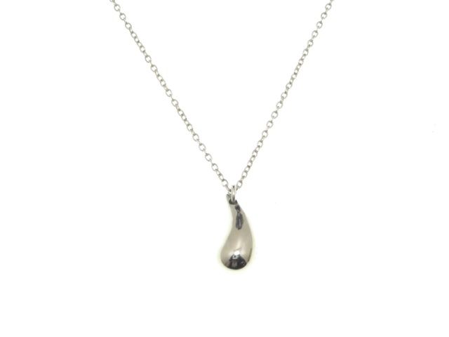 TIFFANY&Co. ティファニー ジュエリー ティアドロップNC/SV/2.8g 貴金属･宝石 ネックレス シルバー925 SV925 シルバー レディース【中古】431
