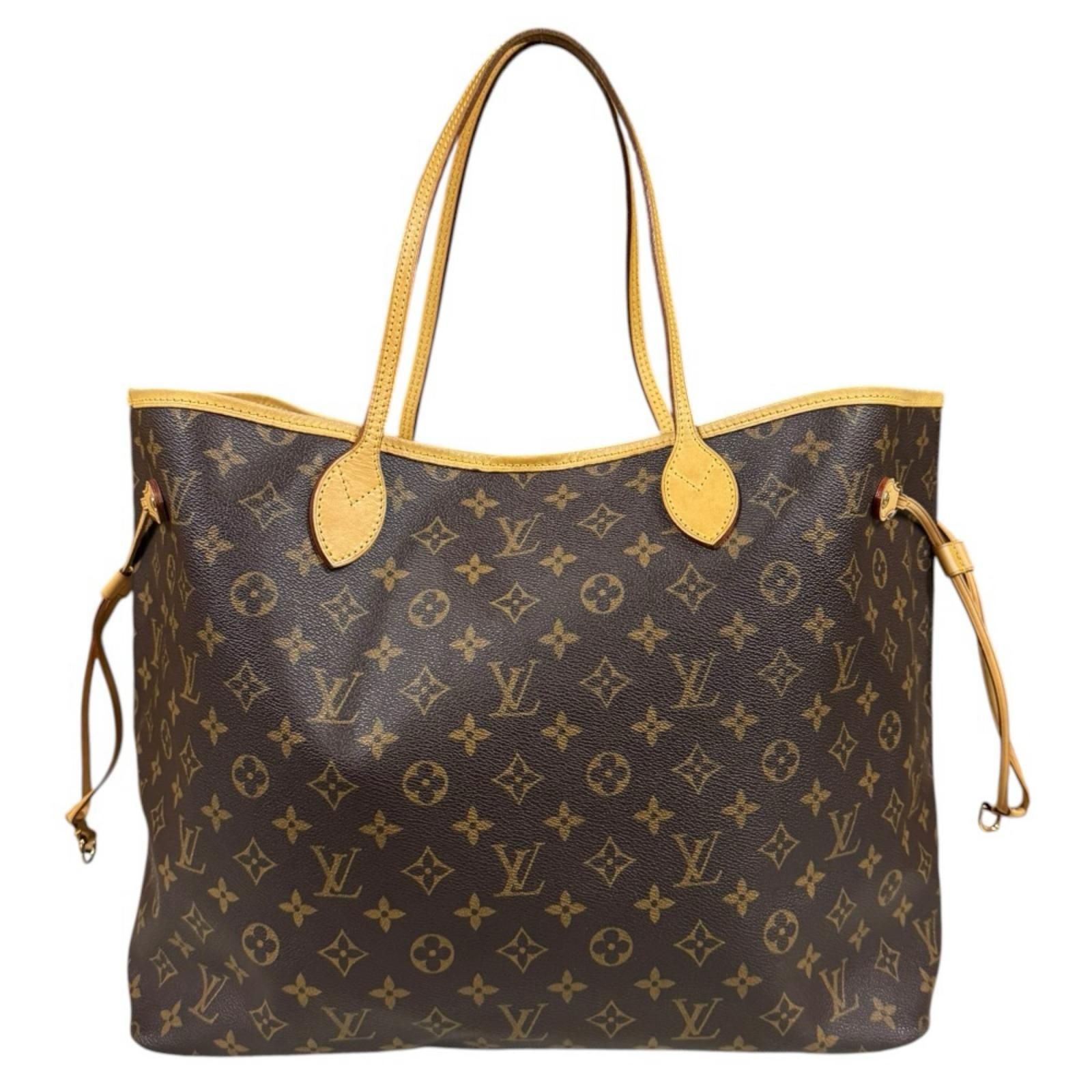 ルイヴィトン ネヴァーフルGM モノグラム トートバッグ モノグラムキャンバス M40157 ブラウン レディース LOUIS VUITTON 中古 ルイヴィトン ルイ ヴィトン