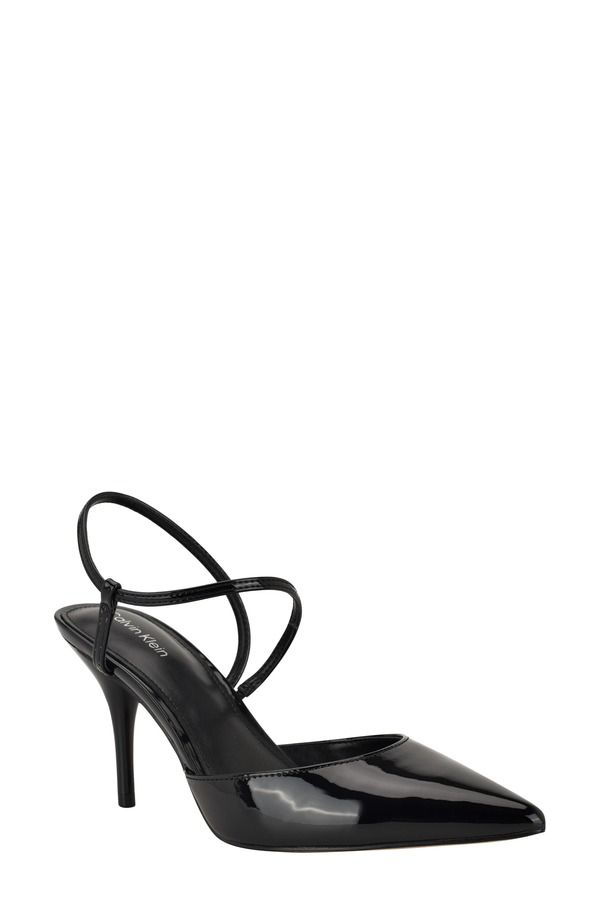 カルバンクライン レディース シューズ ヒール Calvin Klein Cordera Pump Black Patent ブラック