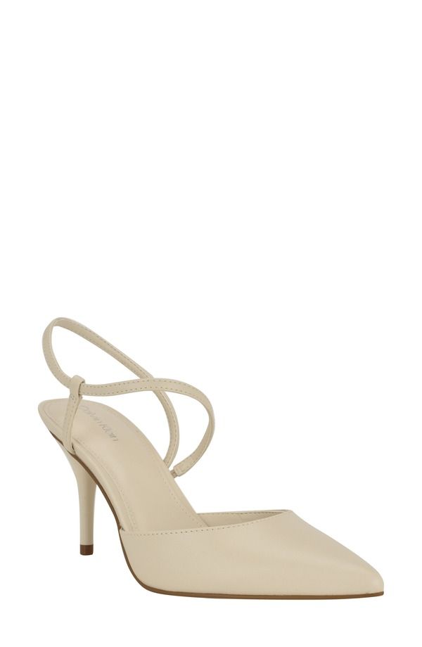 カルバンクライン レディース シューズ ヒール Calvin Klein Cordera Pump Ivory アイボリー