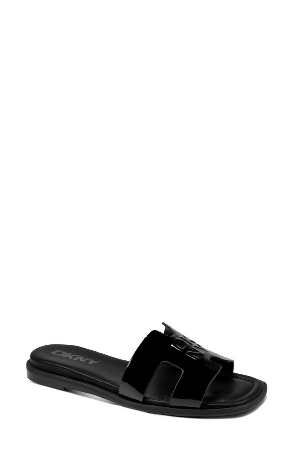 ダナ キャラン ニューヨーク レディース シューズ サンダル DKNY Columba Slide Sandal Black ブラック