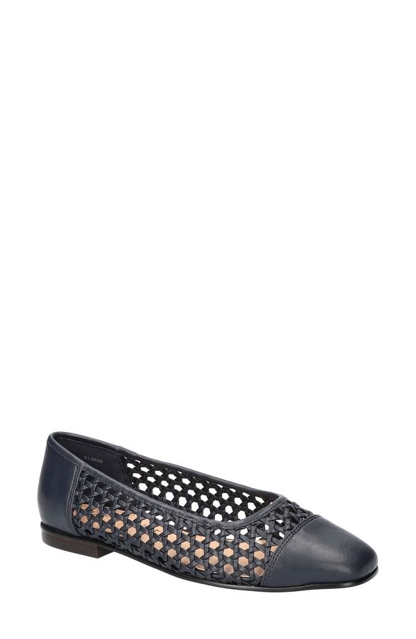 ベラヴィータ レディース シューズ パンプス Bella Vita Beloved Flat Navy ネイビー