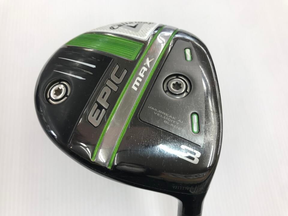 キャロウェイ　EPIC MAX　15度　Diamana 40 for Callaway(EPIC MAX)　SRフレックス　フェアウェイウッド　中古【最短即日発送】