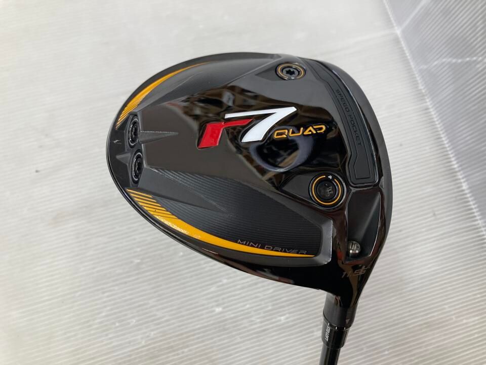 テーラーメイド　r7 QUAD MINI DRIVER　Diamana SILVER TM55(r7 QUAD)　Sフレックス　ドライバー　中古　ゴルフドゥ！大宮丸ヶ崎店【最短即日発送】