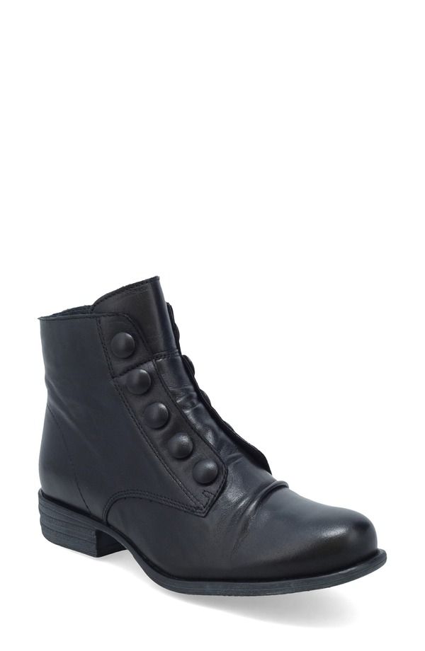 ミズムーズ レディース シューズ ブーツ・レインブーツ Miz Mooz Louise Boot Black ブラック