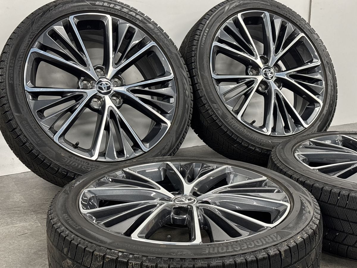 美品 バリ溝】トヨタ 60 プリウス ハイブリッドZ 純正 19in 6.5J +40