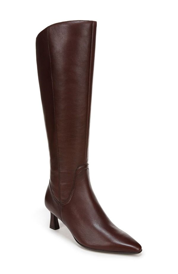 ナチュライザー レディース シューズ ブーツ・レインブーツ Naturalizer Deesha Knee High Boot Chocolate Bar チョコレート