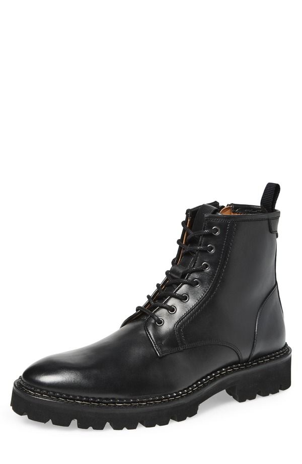 ジェントルソウルズ メンズ シューズ ブーツ・レインブーツ Gentle Souls Almada Lug Sole Boot Black ブラック