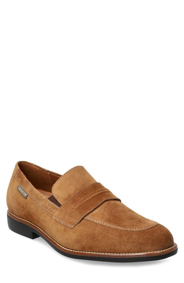 メフィスト メンズ シューズ ローファー Mephisto Fergus Loafer Tobacco Suede