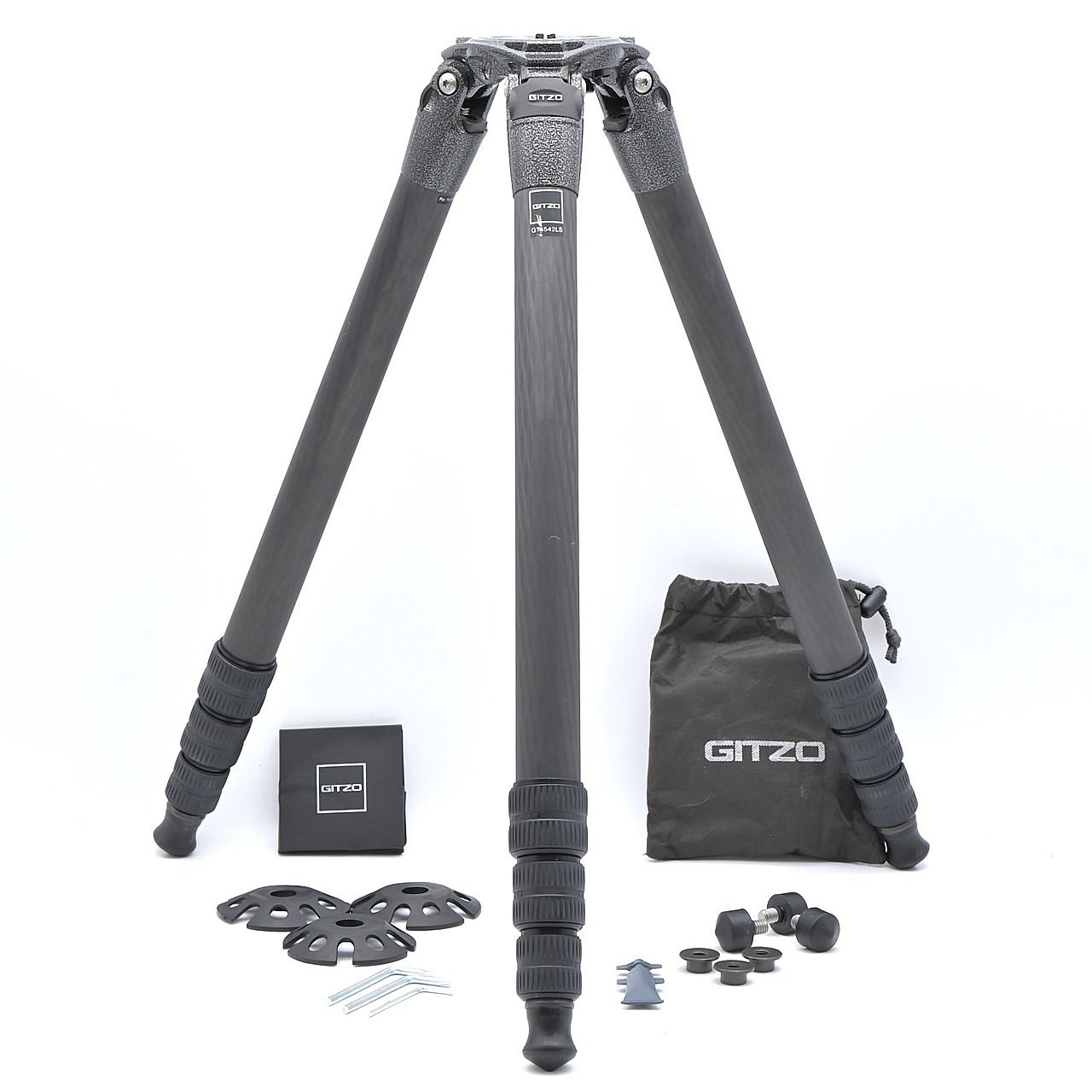 GITZO ジッツォ GT4542LS システマティックカーボン三脚 4型4段ロング アクセサリ【中古】