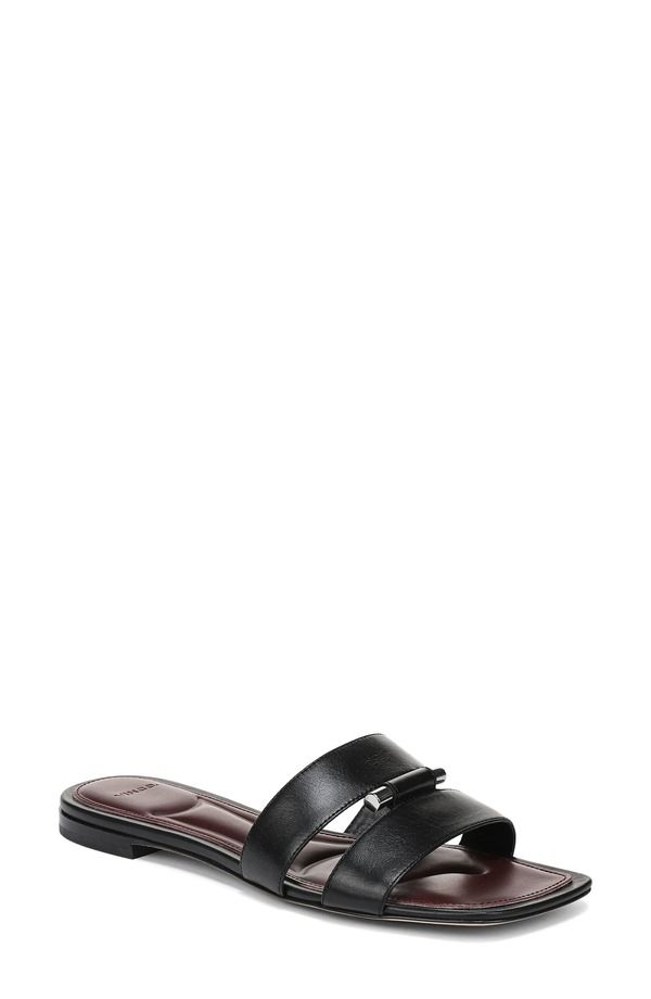 ヴィンス レディース シューズ サンダル Vince Piper Slide Sandal Black ブラック