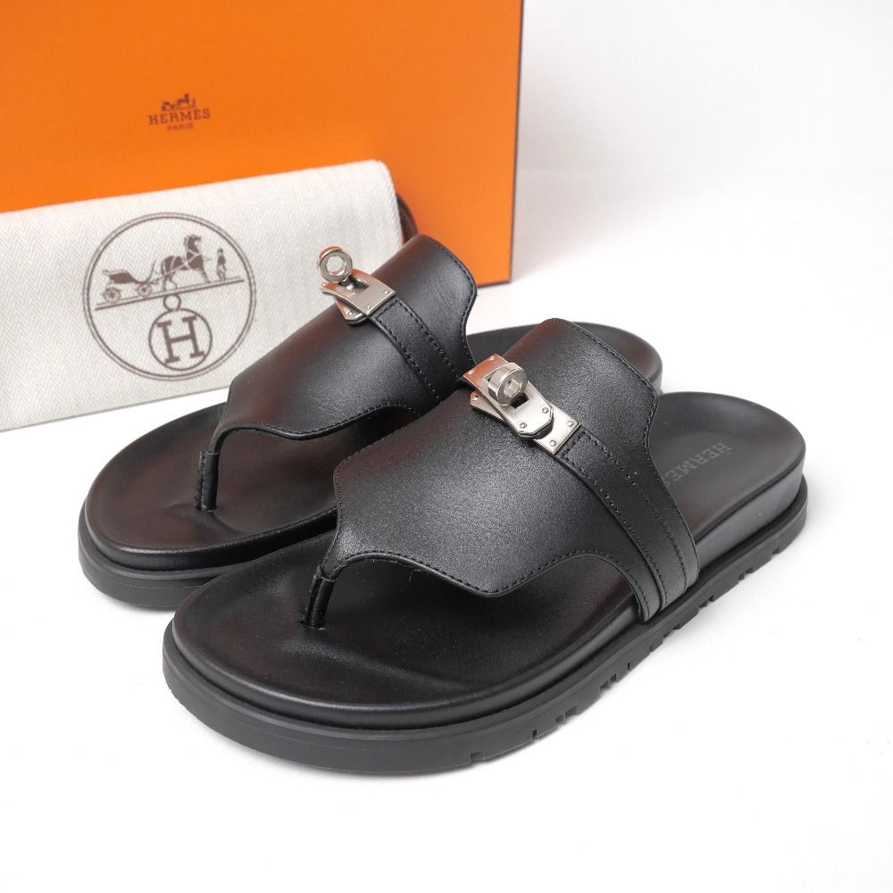 ■美品■HERMES エルメス アンピール サンダル サイズ35 ケリーバックル トングサンダル ブランド古着【中古】20260618/RA9716