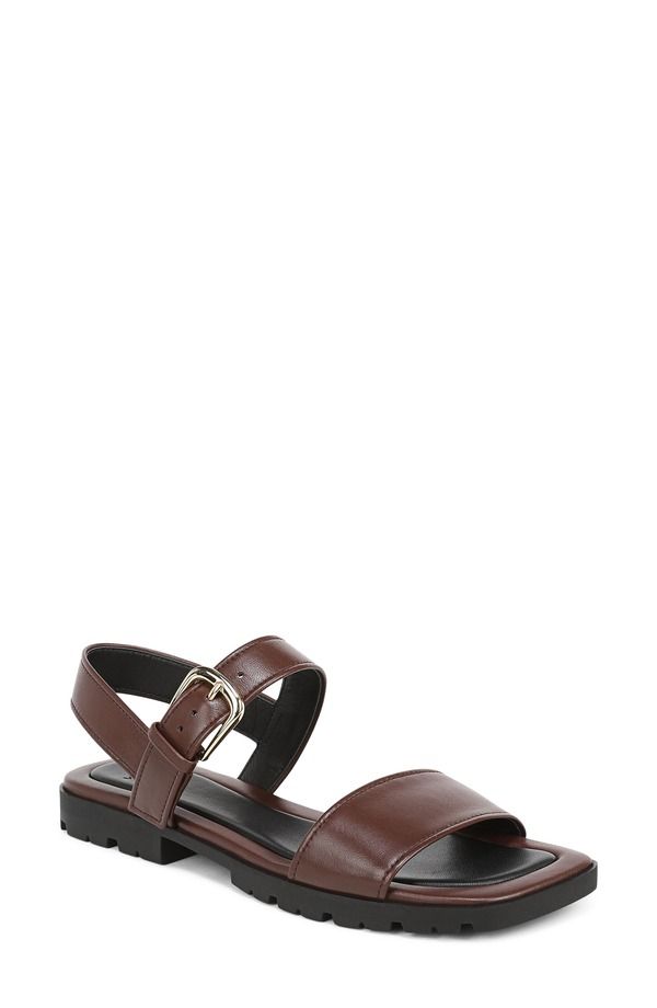 ヴィンス レディース シューズ サンダル アンクル Vince Vegankle Strap Sandal Molton Brown ブラウン