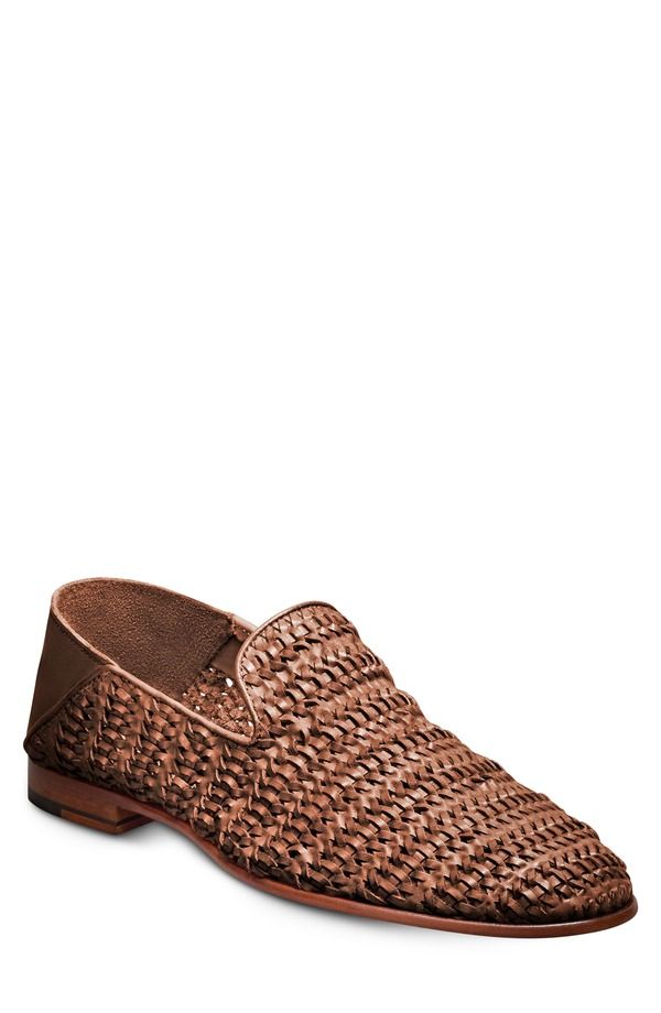 アレン エドモンズ メンズ シューズ ローファー Allen Edmonds Portofino Woven Loafer Chili Woven