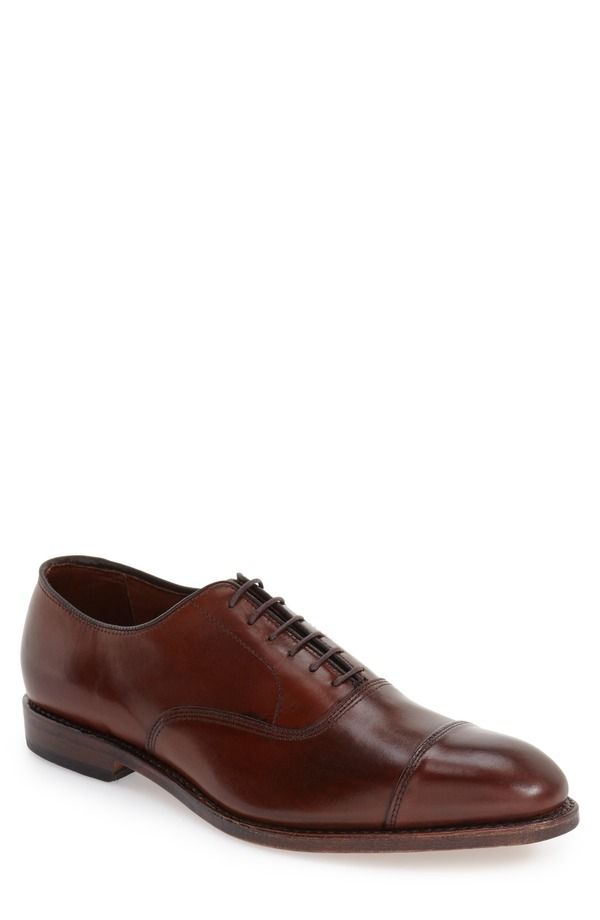 アレン エドモンズ メンズ シューズ オックスフォード キャップ Allen Edmonds Park Avenue Cap Toe Oxfordk Chili Burnished