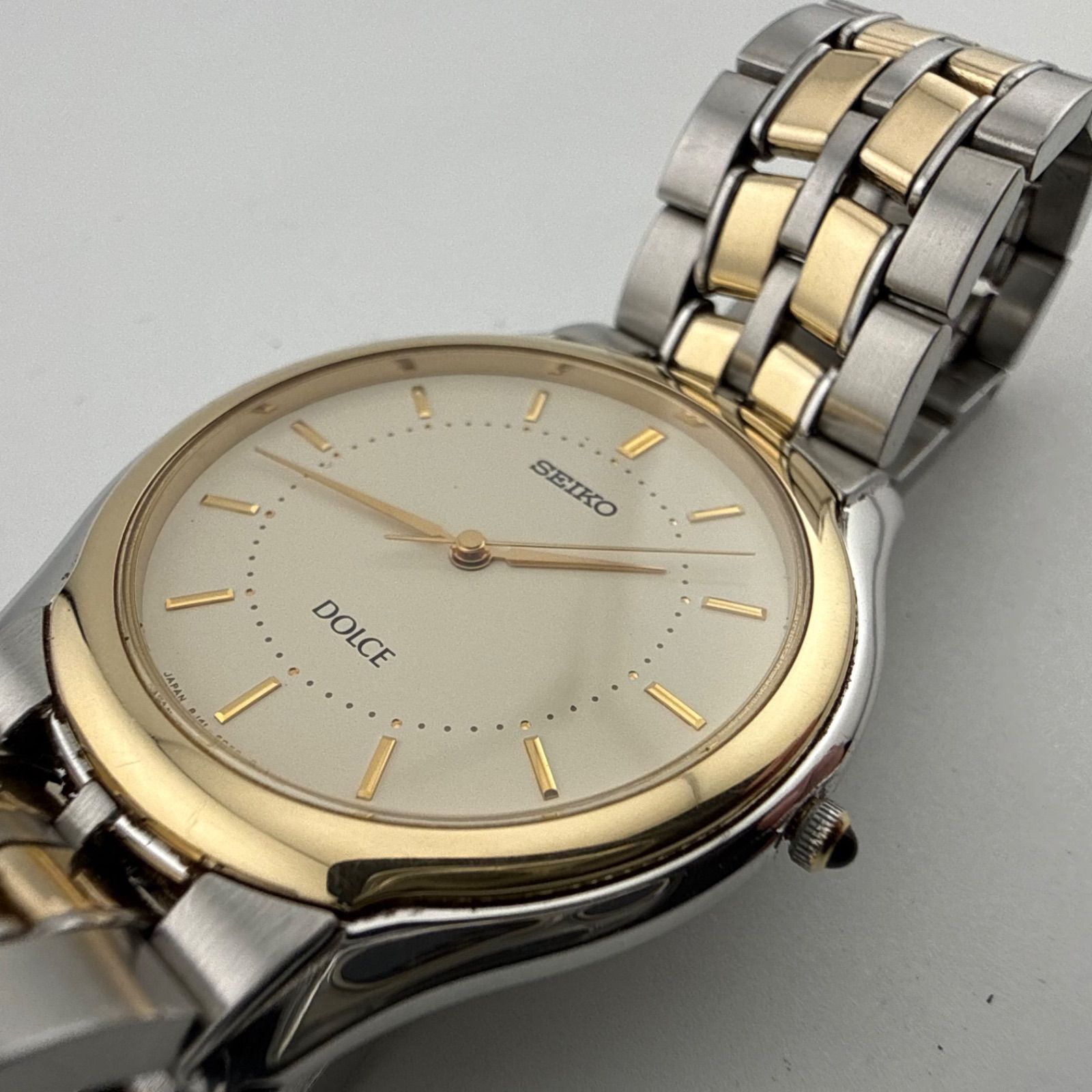 SEIKO 8J41-6030 セイコー DOLCE ドルチェ メンズ 腕時計 クォーツ