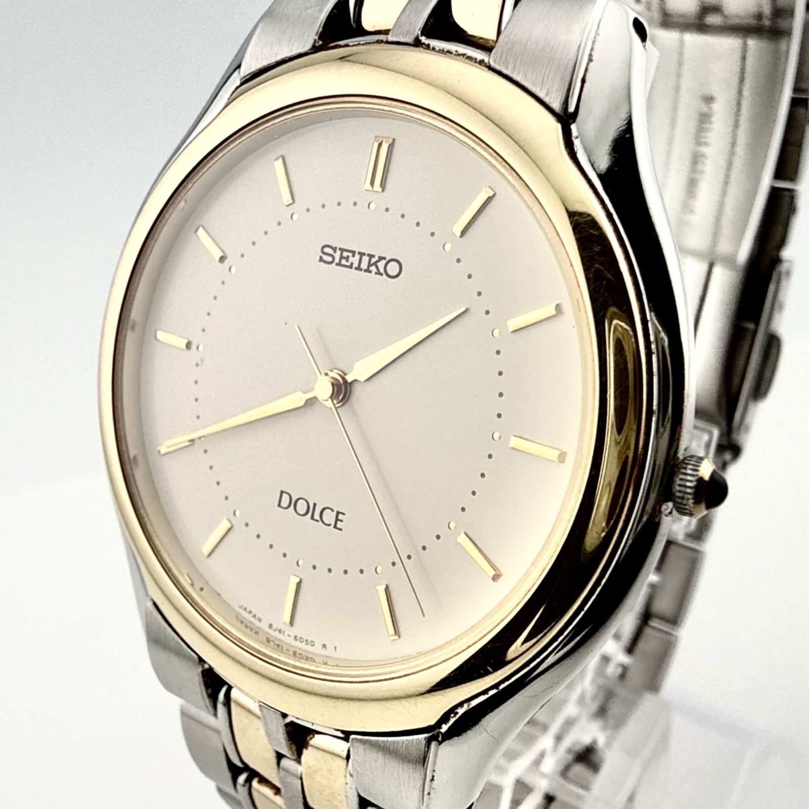 SEIKO 8J41-6030 セイコー DOLCE ドルチェ メンズ 腕時計 クォーツ