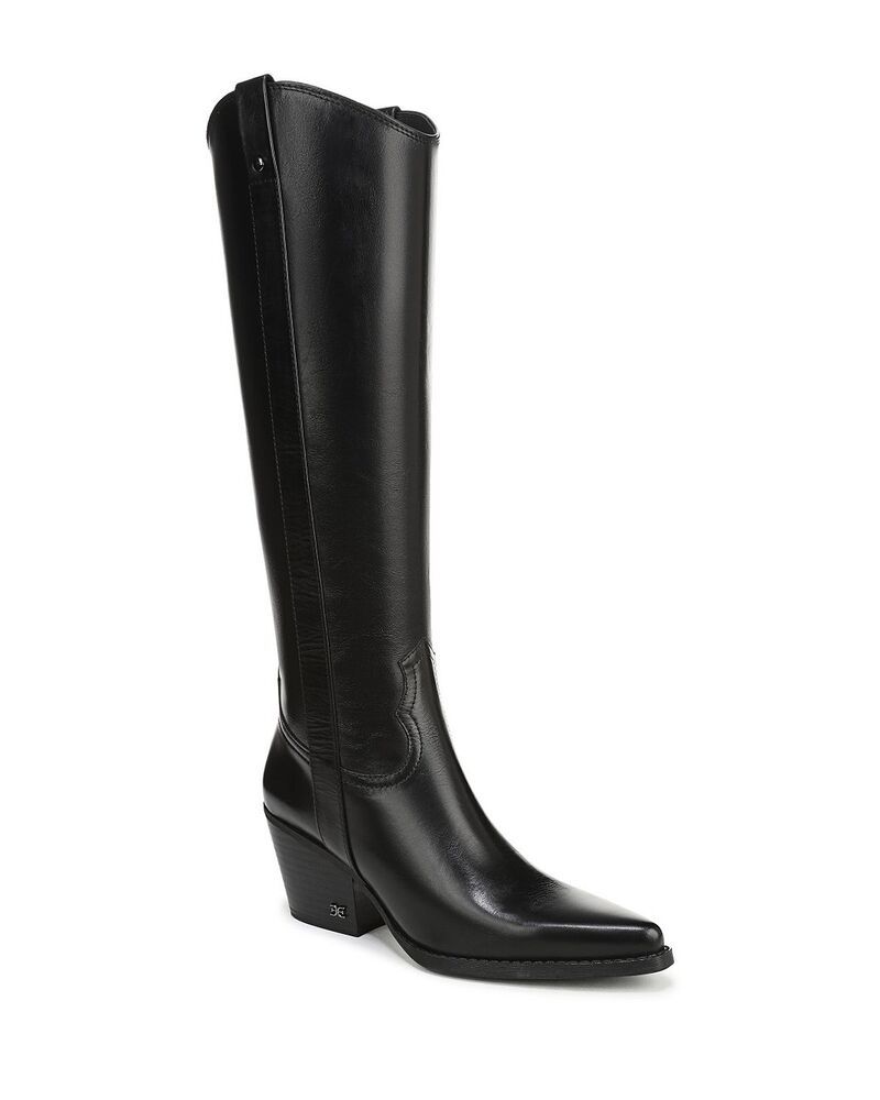 サムエデルマン レディース シューズ ブーツ・レインブーツ Sam Edelman Womens Wyatt Western Boots Black ブラック