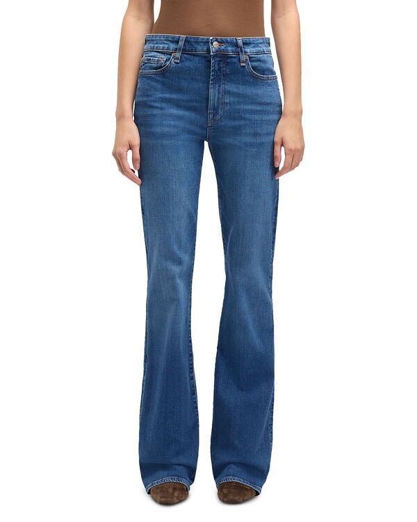 セブンフォーオールマンカインド レディース ボトムス デニムパンツ ブーツカット ブーツ ジーンズ 7 For All Mankind The Leggy Bootcut Jeans in Moonw