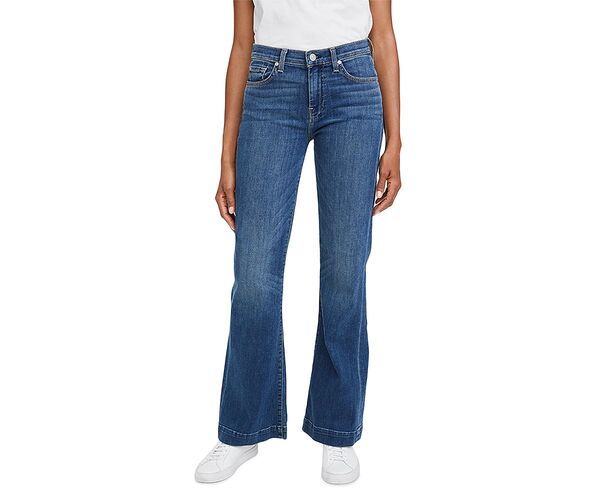 セブンフォーオールマンカインド レディース ボトムス カジュアルパンツ ワイドレッグ ジーンズ 7 For All Mankindojo Mid Rise Wide Leg Trouser Jeans