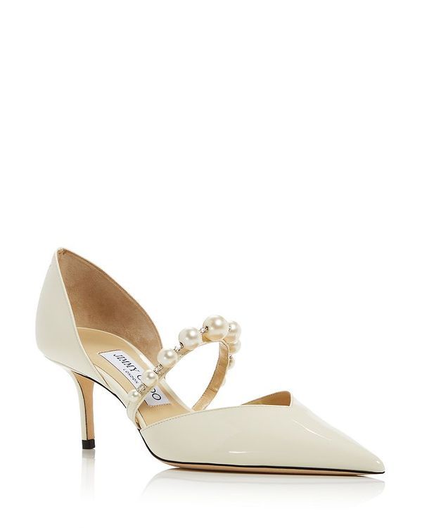 ジミーチュー レディース シューズ パンプス Jimmy Choo Womens Aurelie 65 dOrsay Pumps LatteWhite ホワイト