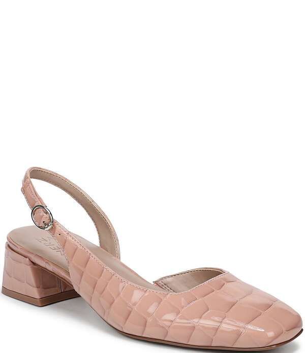 ナチュライザー レディース シューズ パンプス レザー Naturalizer Jayla Croco Embossed Patent Leather dOrsay Slingback Pumps P