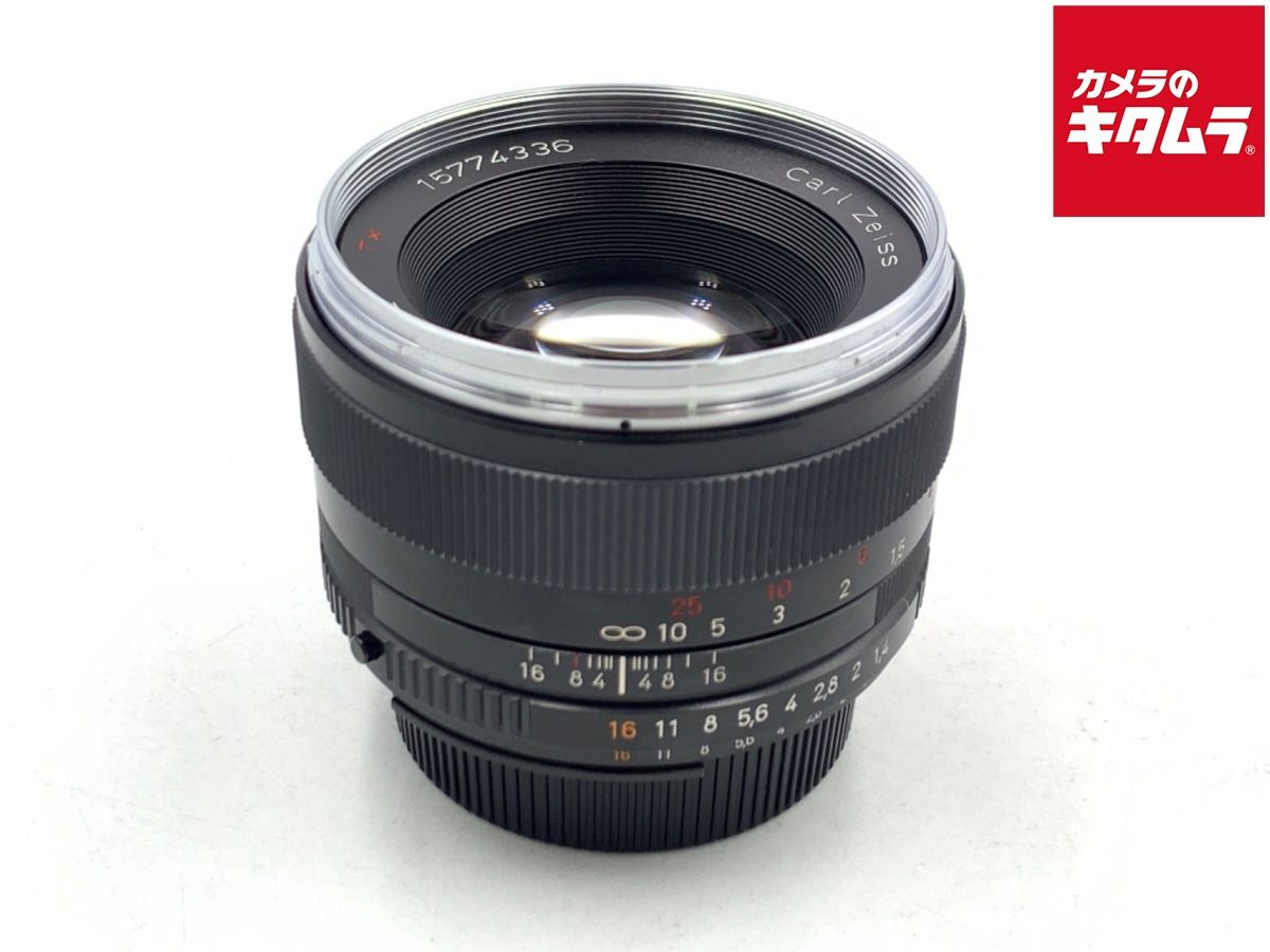 【中古】 【並品】 カールツァイス PLANAR T*1.4/50 ZF.2